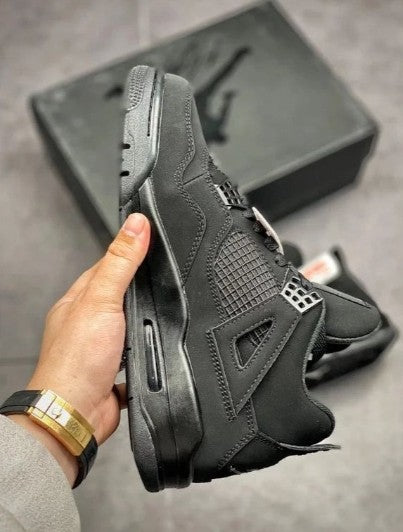 SEMI UA Air Jordan Retro 4 “Black Cat”