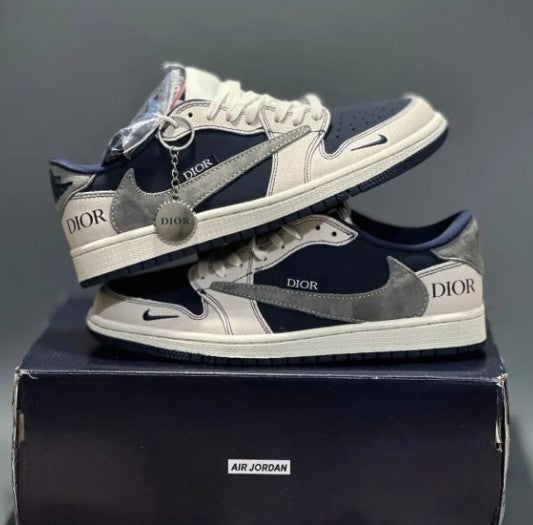 Dior x Air Jordan 1 High OG "Travis Scott Navy Blue