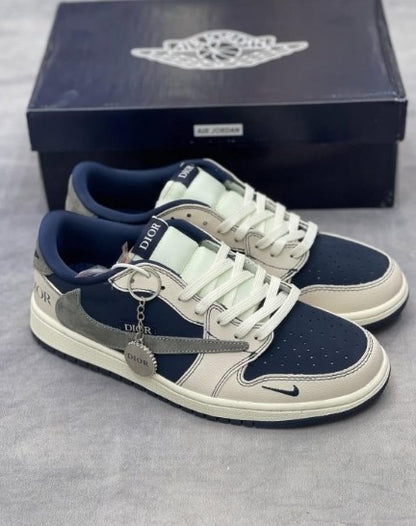 Dior x Air Jordan 1 High OG "Travis Scott Navy Blue