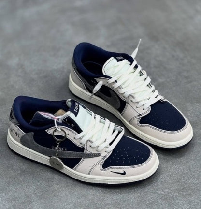 Dior x Air Jordan 1 High OG "Travis Scott Navy Blue