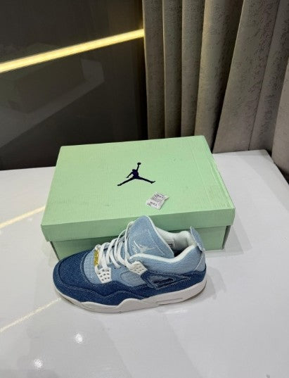 Air_Jordan Retro 4 Tex Denim Worn Blue
