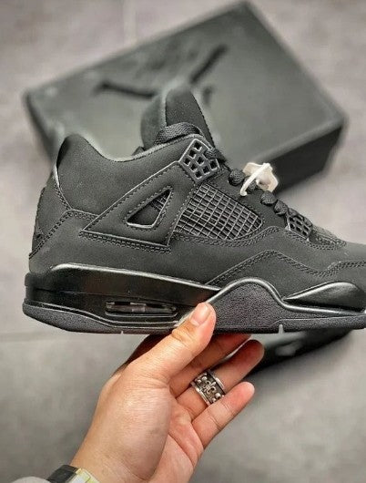 SEMI UA Air Jordan Retro 4 “Black Cat”