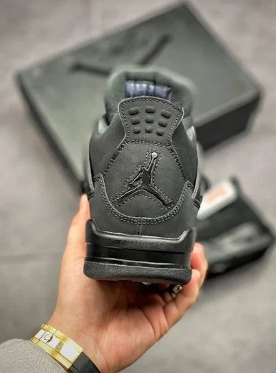 SEMI UA Air Jordan Retro 4 “Black Cat”