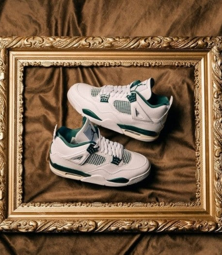 Air Jordan Retro 4 Oxidised Green