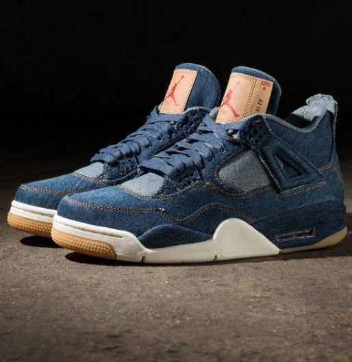 Air Jordan Retro 4 x Levi’s – Blue Denim