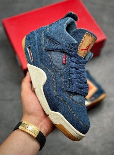 Air Jordan Retro 4 x Levi’s – Blue Denim
