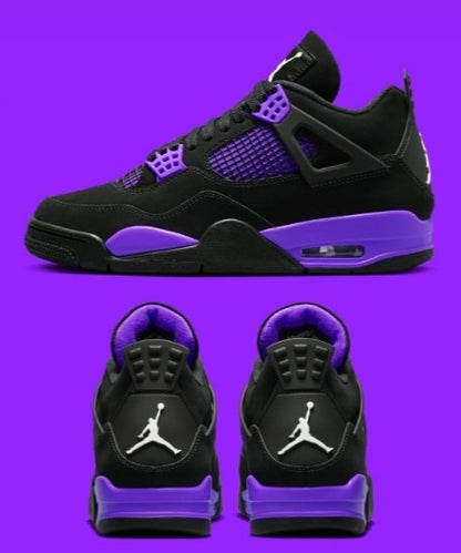 Nike Air Jordan Retro 4 “Purple Thunder”