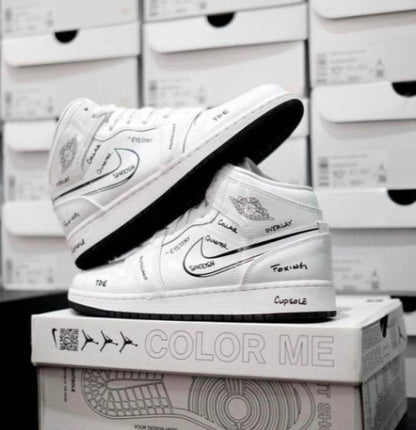 Nike Jordan Retro 1 Mid “Schematic”