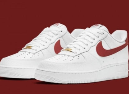 Nike Air Force 1 ’07 Low White Team Red
