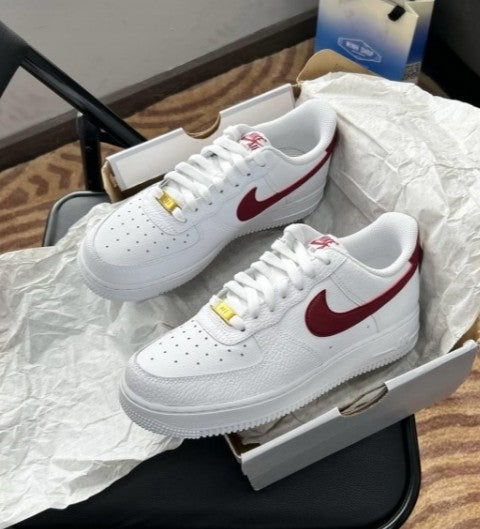 Nike Air Force 1 ’07 Low White Team Red