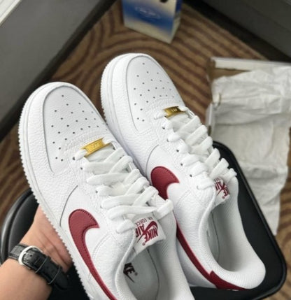 Nike Air Force 1 ’07 Low White Team Red