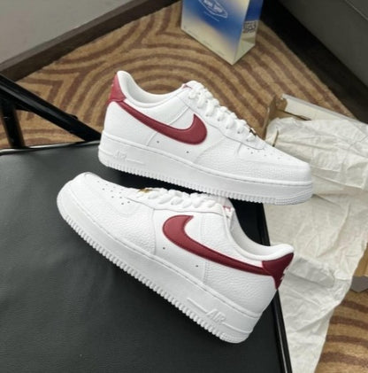 Nike Air Force 1 ’07 Low White Team Red